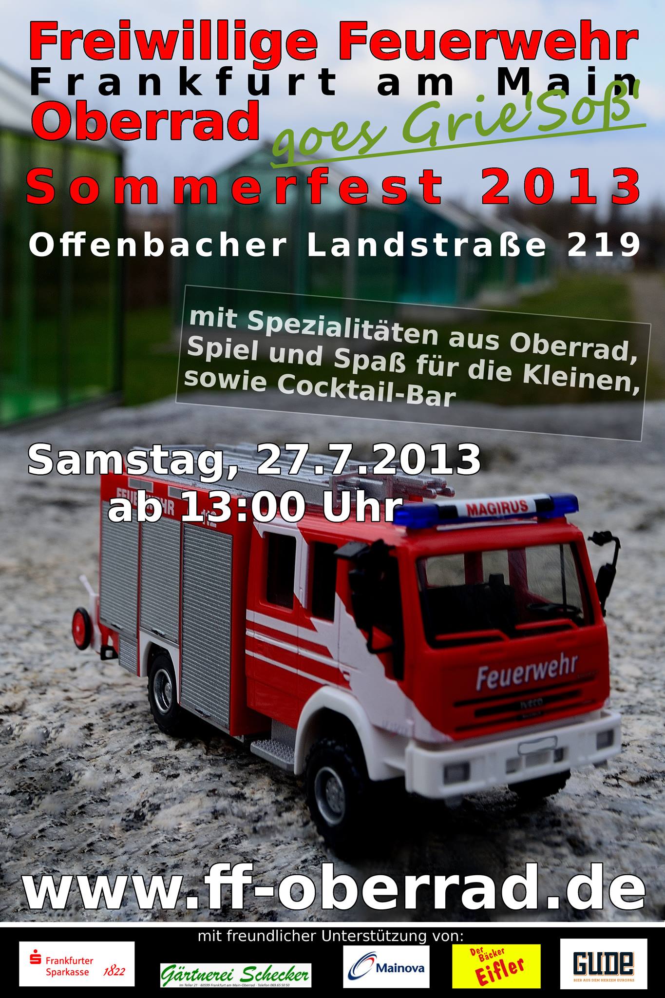 Freiwillige Feuerwehr Oberrad Sommerfest Oberrad Net